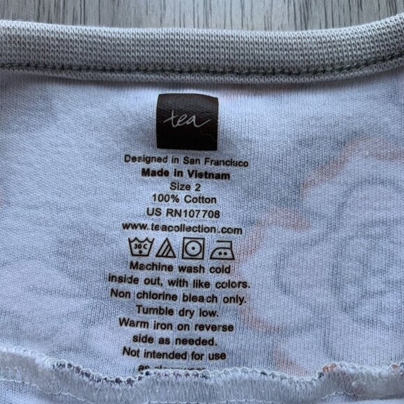 Tea Collection Almond Blossom Drop Waist Dress - Picture 5 of 8